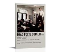 Dead Poets Society Anti Splash Art Posters Living Room And Bedroom Hanging Paintings Suitable for Multiple Scenarios No Need for Punching Easy to Install Suitable for Gifts And Personal UseFrame-style