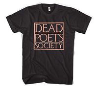 Dead Poets Society Robin Williams O Captain My Captain Carpe Diem Unisex T-Shirt, Black, Medium