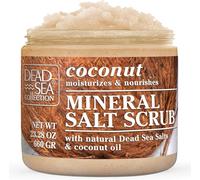 Dēād Sēā Collēction | Body Scrub with Coconut Oil and Dead Sea Salt - Hydrating & Moisturising, Softening & Nourishing with Botanical Oils | 660g
