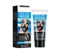 Dead Sea Mud Black Mask, Mineral-Rich Peel Off Cleansing Masks, 3.5 Fl.Oz Black Head Peel Off Face Masks, for Deep Cleansing Dirts, Pores, Skin Oil (1pc)