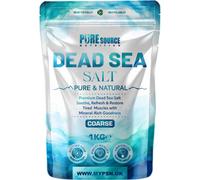 Dead Sea Salt Coarse 1Kg - Pure Natural Mineral-Rich Bath Salts For Relaxation
