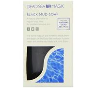 Dead Sea Spa Magik Black Mud Soap (100g) - Pack of 6 by Dead Sea Spa Magik