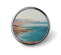 Dead Seal Round Enamel Brooch Pin Button Badges Decoration Hat Clothing Bag Accessories Gift Crafts