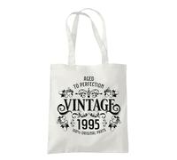 Dead Set Studio 30th Birthday Gifts For Women, Vintage 1995 30th Birthday Gift Bag, Women's 30th Birthday Presents, 30th Gifts Wrapping Alternative, 30th Gift For Her NATURAL