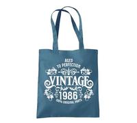 Dead Set Studio 40th Birthday Gifts for Women, Vintage 1986 Tote Bag