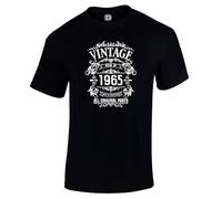 Dead Set Studio Mens 60th Birthday Gift T Shirt - 1965 All Original Parts - Born in 1965, 60th Birthday Gifts for Men, 60th Birthday Gift Idea for Him Black Size M