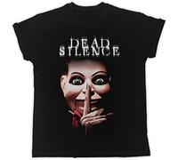 Dead Silence Movie Poster Mens T-Shirt Unisex Graphic Black Tee Shirt M