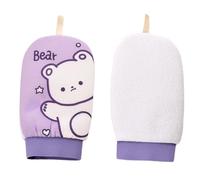 Dead Skin Removal Mitt - Gentle Scrub Mitts, Double-Sided Washcloth | Spa-Quality Deep Cleansing Glove, Skin-Smoothing Bath Mitt for Showering, Beauty Routine, and Daily Use