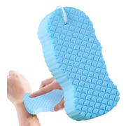 Dead Skin Remover Bath Sponge - Soft Elastic 3D Body Scrubber, Durable Shower Sponges | Magic Sponge with Rope for Babies, Adults, Elderly, Glowing and Sensitive Skin Types