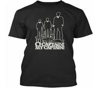 Dead Society of Poets O Captain My T Shirt Black S