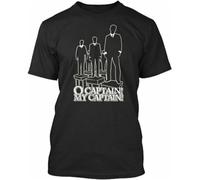 Dead Society of Poets - O Captain My T-Shirt Black Size XXL