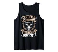 Dead Things Look Cute Taxidermist Animal Taxidermy Tank Top