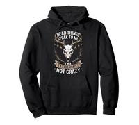 Dead Things Speak To Me Taxidermist Animal Taxidermy Pullover Hoodie