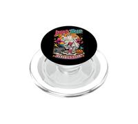 Dead Tired Aerobics Club Funny Ghost Halloween Workout PopSockets PopGrip for MagSafe