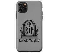 Dead to Sin - Romans 6:11 Christian Faith Graffiti Case for iPhone 11 Pro Max