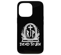 Dead to Sin - Romans 6:11 Christian Faith Graffiti Case for iPhone 13 Pro