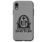 Dead to Sin - Romans 6:11 Christian Faith Graffiti Case for iPhone XR