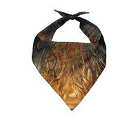 Dead Wood Design Pets Dog Triangle Bibs Scarf Adjustable Dogs Neckerchief Washable Pet Triangle Scarves For Small Medium Large Dogs