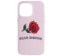 DEAD WRONG Rose Old School Style 90's Throwback Case for iPhone 14 Pro Max