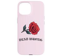 DEAD WRONG Rose Old School Style 90's Throwback Case for iPhone 15