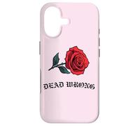 DEAD WRONG Rose Old School Style 90's Throwback Case for iPhone 17