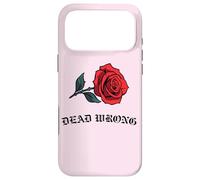 DEAD WRONG Rose Old School Style 90's Throwback Case for iPhone 17 Pro Max