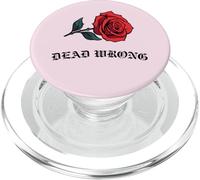 DEAD WRONG Rose Old School Style 90's Throwback PopSockets PopGrip for MagSafe
