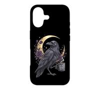 Dead Yet Raven Crow Bird Coffee Celestial True Crime Humor Case for iPhone 17