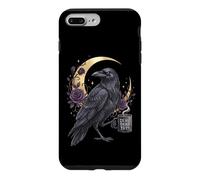 Dead Yet Raven Crow Bird Coffee Celestial True Crime Humor Case for iPhone 7 Plus/8 Plus