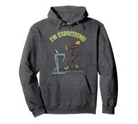 Dead Zombie Walking Exorcise Fitness Workout Pullover Hoodie