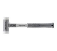 Deadblow Hammer, Non-Rebounding Mallet with Nylon Face Inserts, Steel Housing, and Fibreglass Handle. 40mm