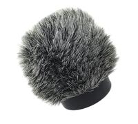 DeadCat Microphone Windshield Furry Furry Windproof Muffs Windshield Cover for Rode Go II Front Shield