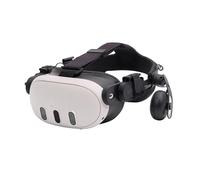 DeadEyeVR Deluxe Audio Strap Adapter Kit for The Oculus Quest 2 DAS FrankenQuest (Black)