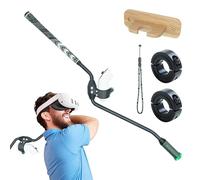 DeadEyeVR - DriVR Golf Club for Quest - Realistic VR Golf Simulator Handle - Weighted VR Golf Club Grip for Enhanced Play (DriVR Apex)