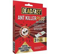 Deadfast 3 x Ant Killer Plus Bait Station 3 x 4g, Natural