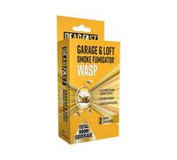 Deadfast Garage And Loft Smoke Fumigator Twin Pack Kills Wasps Flying And Crawling Insects With No Smell Or Residue