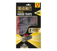 Deadfast Quick Kill Mouse Trap, Pack Of 2