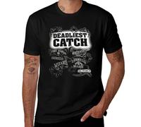Deadliest｜Catch Logo TV Series,Men's T-Shirt Style M