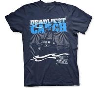 Deadliest Catch T-Shirt Navy Blue L