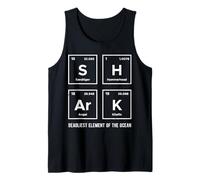 DEADLIEST ELEMENT OF THE OCEAN Shark Lovers Periodic Table Tank Top