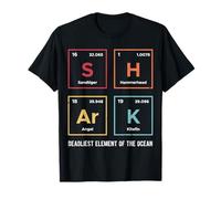 DEADLIEST ELEMENT OF THE OCEAN Shark Periodic Table T-Shirt