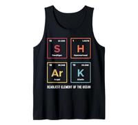 DEADLIEST ELEMENT OF THE OCEAN Shark Periodic Table Tank Top