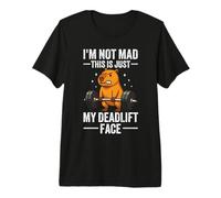 Deadlift Capybara Funny Gym Workout Premium T-Shirt