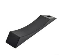 Deadlift Wedge for Barbell Plates with Silicone Base to Provide Stability and Safety on Different Ground Surfaces (Black)
