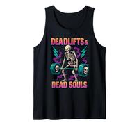 Deadlifts & Dead Souls Old School 90's Retro Gym Tank Top