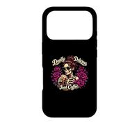 Deadly Delicious Iced Coffee Skeleton Case for iPhone 17 Pro