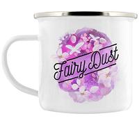 Deadly Detox Fairy Dust Enamel Mug White