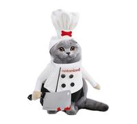 Deadly Doll Dog Clothes with Embroidered Text Dog & Cat Cosplay Halloween Suit Clothes Costume Adjustable Pet Awful Outfits
