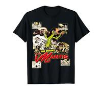 Deadly Mantis Vintage Classic Sci-Fi Horror Value Graphic T-Shirt, Men, Black, S