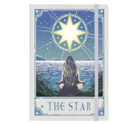 Deadly Tarot Awakening - The Star Cream A5 Hard Cover Notebook